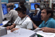students working with computers